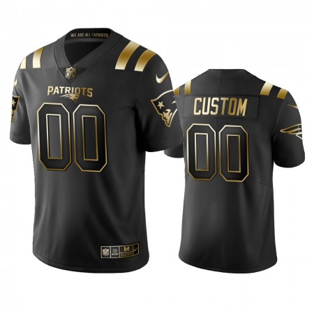 Herren New England Patriots Trikot Personalisiert Golden Limited Gelb